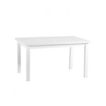Tavolo rettangolare allungabile moderno Bianco frassinato