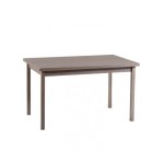 Tavolo rettangolare allungabile moderno Rovere Grigio