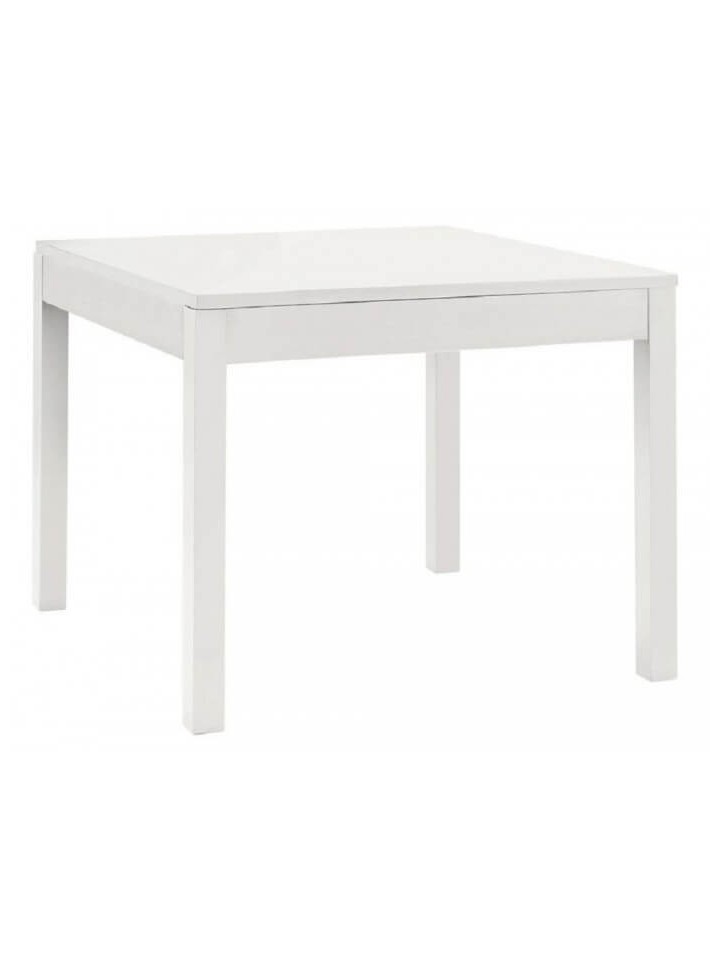 Tavolo Quadrato Fisso Piede Dritto