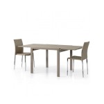 Tavolo quadrato tortora