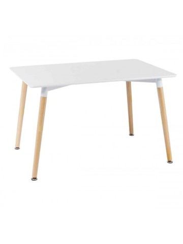 Tavolo moderno bianco legno