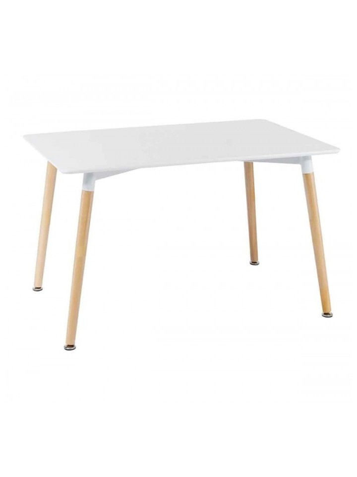 Tavolo moderno bianco legno