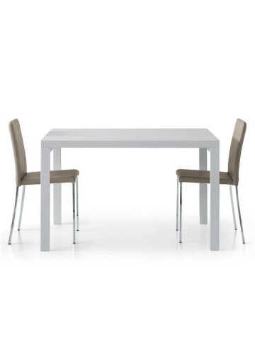 Tavolo Rettangolare Bianco Frassinato