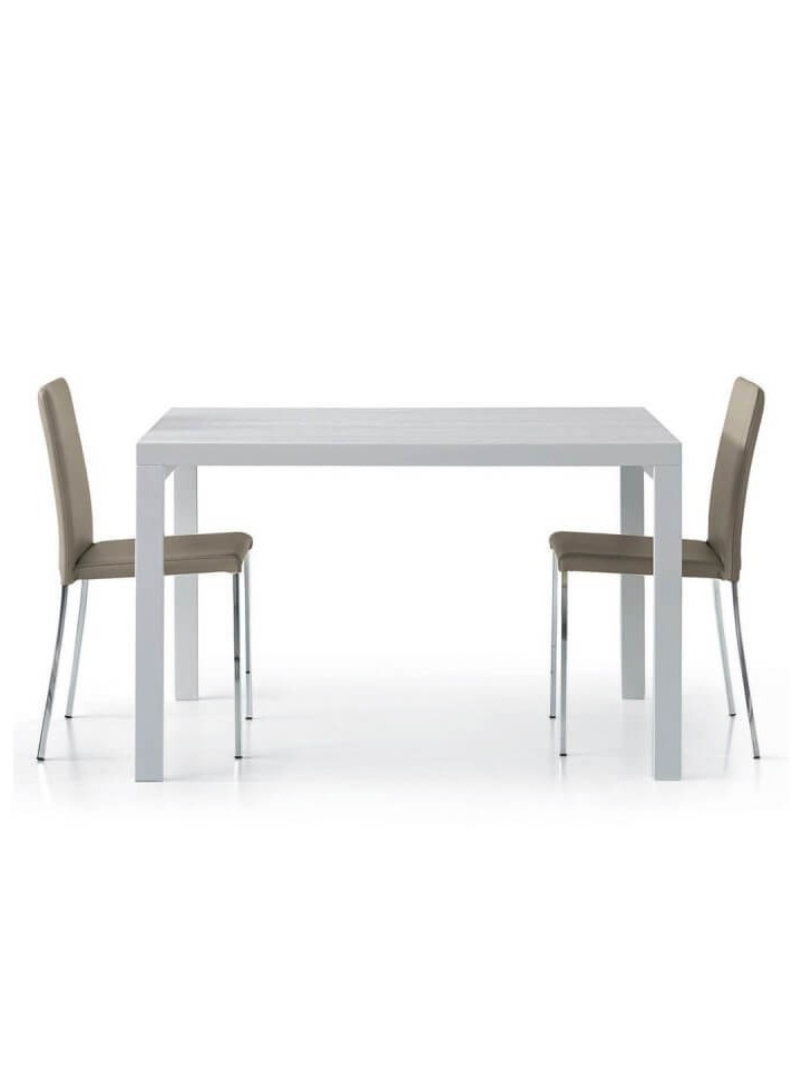 Tavolo rettangolare bianco frassinato