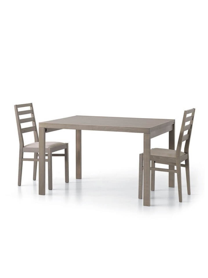 Tavolo rettangolare tortora