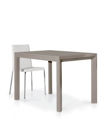 Tavolo design moderno allungabile Tortora