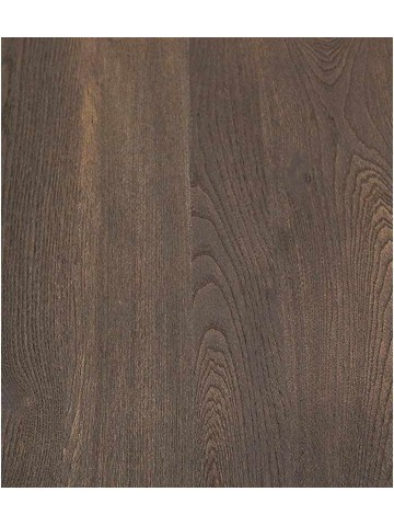 Tavolo in metallo bianco con piano in legno