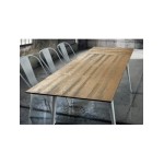 Tavolo moderno in Legno di Abete spazzolato