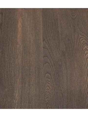 Tavolo in metallo bianco con piano in legno