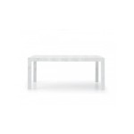 Tavolo in legno rettangolare Bianco Consumato