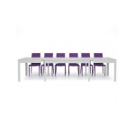 Tavolo rettangolare allungabile in laminato 3,3-3,5 m