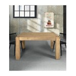 Tavolo Abete Naturale con 2 allunghe