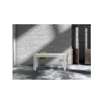 Tavolo in Legno Massello di Abete Spazzolato Bianco