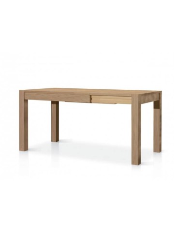 Tavolo 110x80 in Legno Rovere Naturale Spazzolato