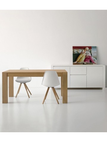 Tavolo in Legno Allungabile Rovere