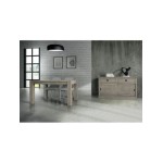 Tavolo in Legno Massello Rovere Patinato