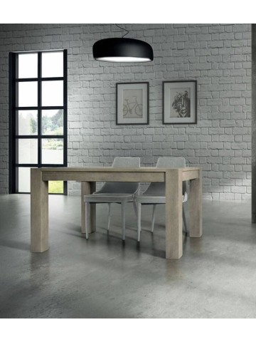 Tavolo Rovere Patinato con 2 allunghe