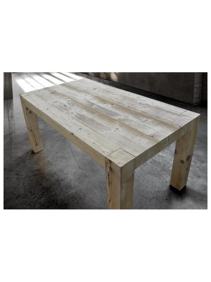 Tavolo in Legno Massello vecchio prima patina