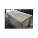 Tavolo in Legno Massello vecchio prima patina