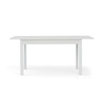 Tavolo rettangolare bianco frassinato allungabile