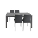 Tavolo allungabile Moderno Grigio Antracite