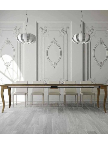 Consolle allungabile Noce Bassano