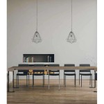 Consolle in legno allungabile Tecno