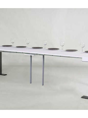 Consolle in legno allungabile Tecno