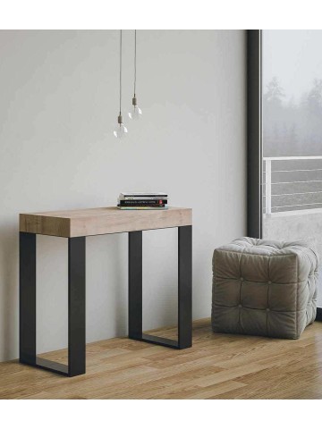 Consolle in legno allungabile Tecno