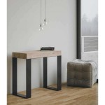 Consolle in legno allungabile Tecno