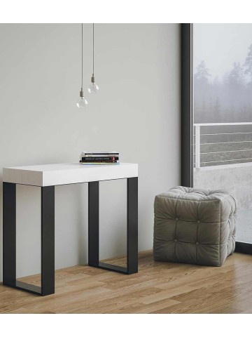 Consolle in legno allungabile Tecno