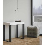 Consolle in legno allungabile Tecno