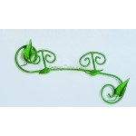 Appendiabiti a muro 2 posti Foglie