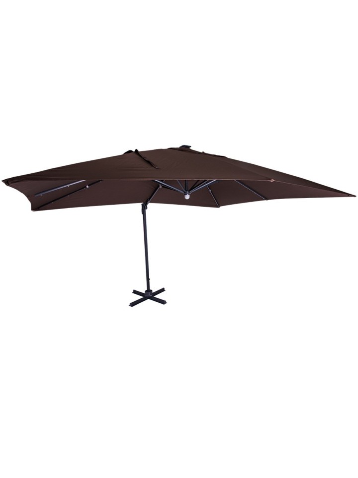 Ombrellone con luci LED 3 x 4 da giardino