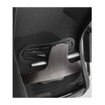 Sedia Nera con schienale alto da ufficio