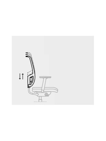 Schienale regolabile altezza