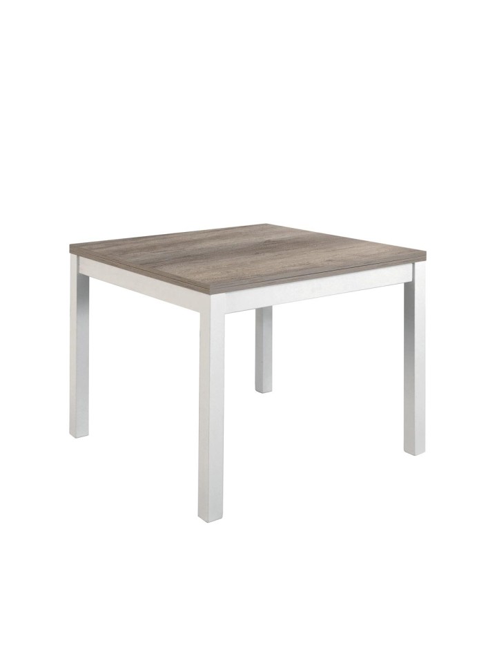 Tavolo moderno con piano in legno