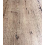 Tavolo in metallo moderno Naturale Rovere