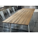 Tavolo in Legno design moderno allungabile Bianco