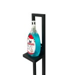 Piantana Porta Dispenser in ferro tubolare 20x20 per Igienizzante Mani