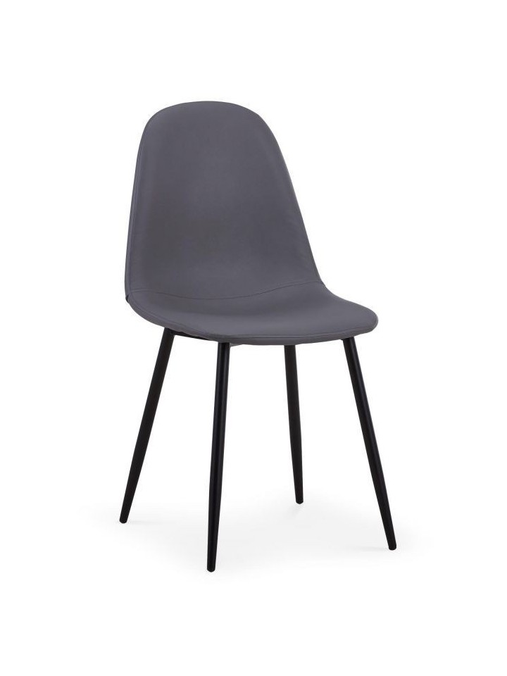 Sedia in Metallo e Ecopelle