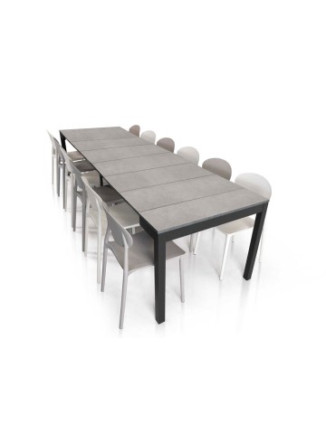 CONSOLLE ALLUNGABILE PIANO IN LEGNO NOBILITATO