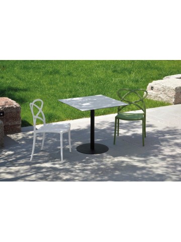 Sedia di Design in Polipropilene Avocado