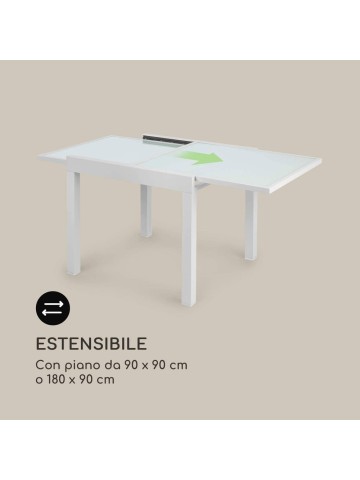 Tavolo quadrato tortora