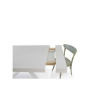 Tavolo Rettangolare Allungabile con Gambe Incrociate