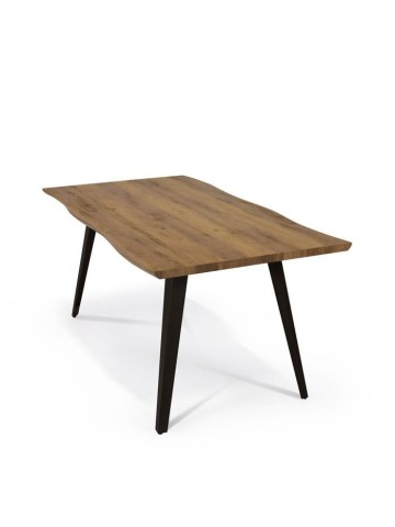 Tavolo base in metallo piano in legno