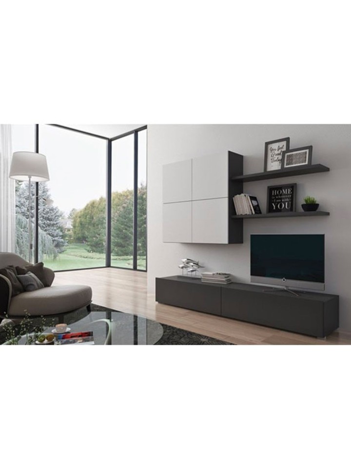 Parete attrezzata NOX