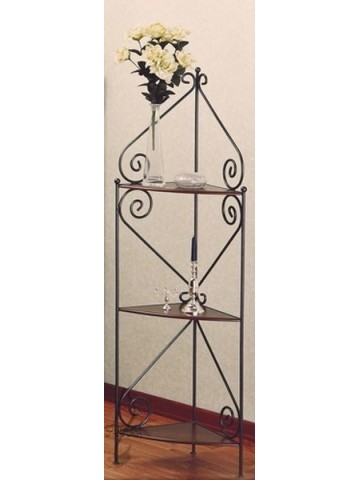 Angoliera etagere in ferro 28 x 28 H. 140
