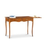 Scrittoio classico in legno 2 cassetti