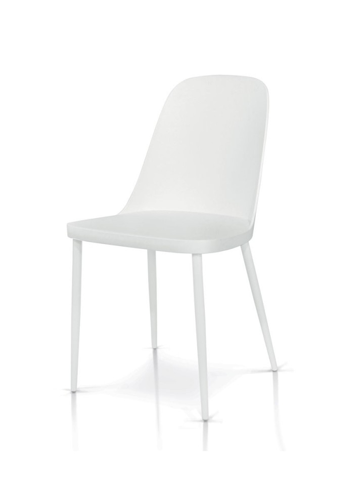 Sedia in Polipropilene Bianca